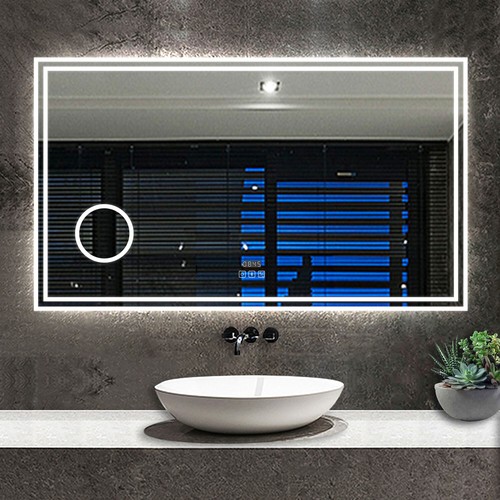 Bluetooth bathroom mirror led - bathroom,