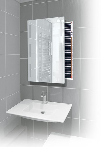 Bathroom mirror steam mist - bathroom,