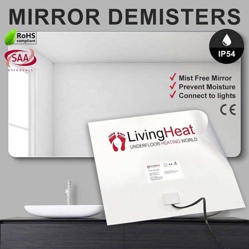 Mirror demister self - mirror, adhesive