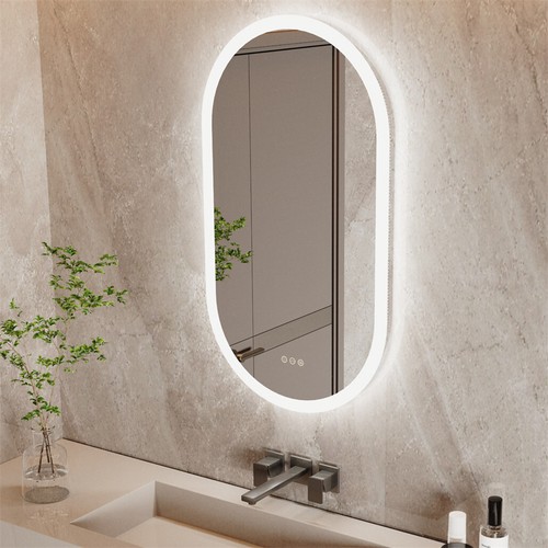 Oval ultra bright led bathroom - bright,