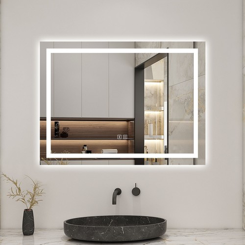 Led bathroom mirror with - bathroom,