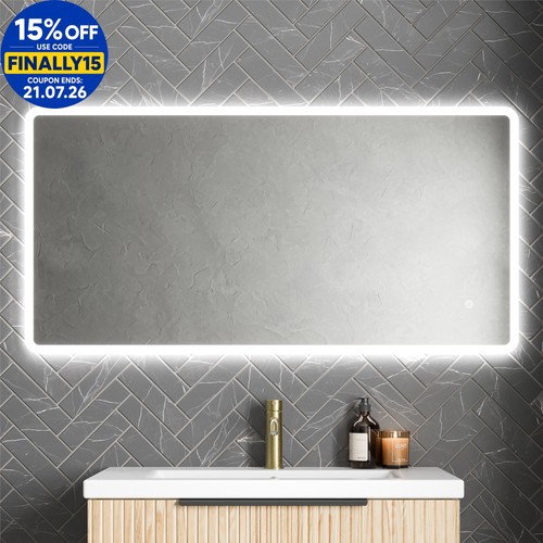 Rectangle led bathroom - led,