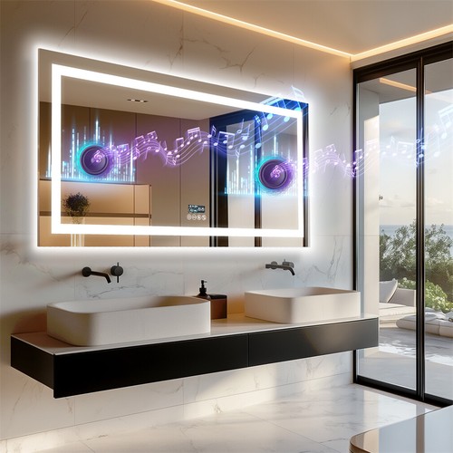 Bluetooth bathroom mirror - bluetooth, 3