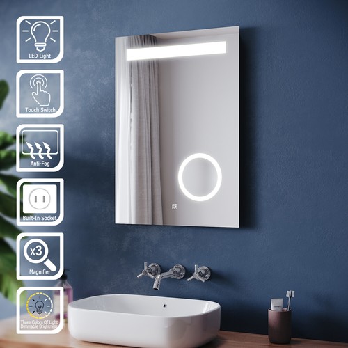 Led bathroom mirror - led,