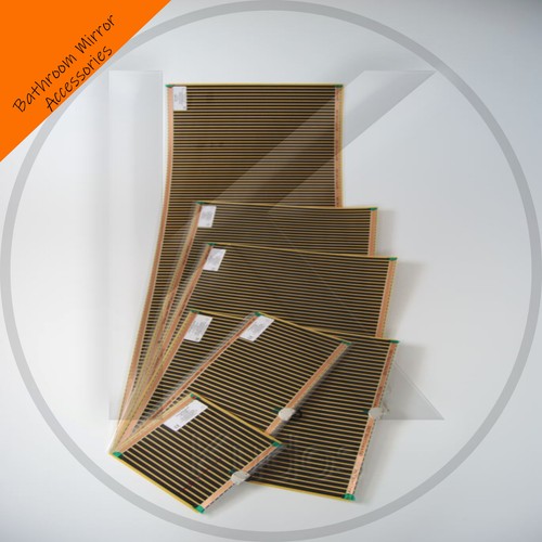 Mirror demister pad - pad, sizes
