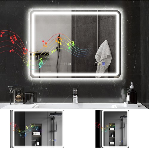 Bluetooth bathroom mirror - bluetooth, with