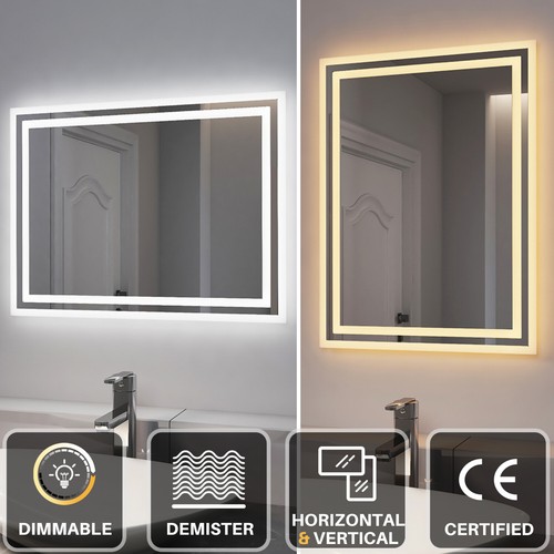 Emke illuminated bathroom - illuminated,