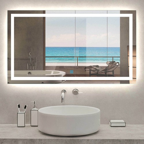 Large bathroom mirror - large,