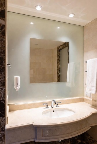Bathroom mirror demister - bathroom, demister/