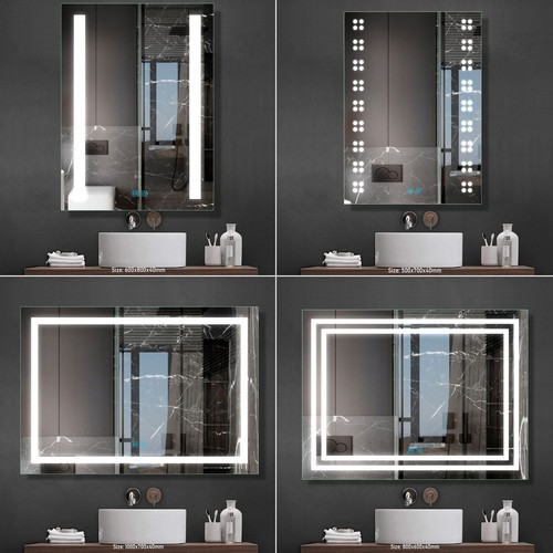Illuminated bathroom mirror - illuminated,
