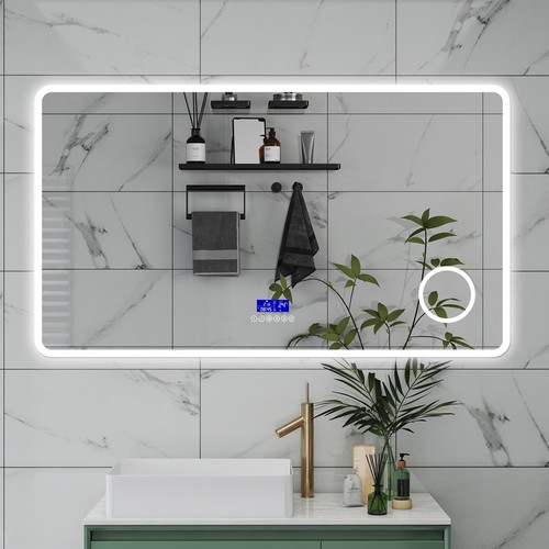 Bathroom led mirror with - led,